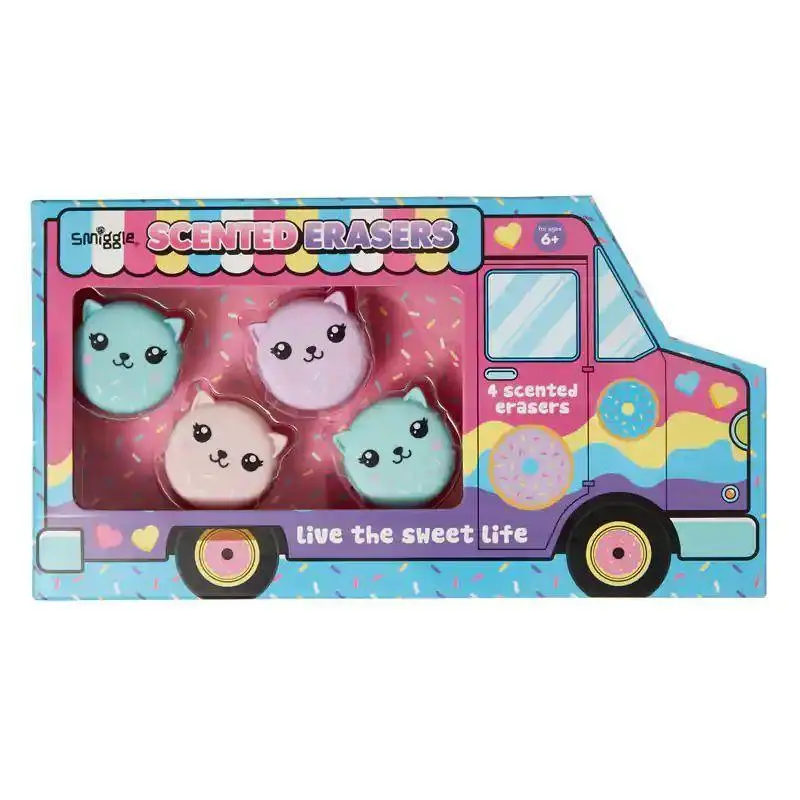 Smiggle Doughnut Scented Erasers Truck 1