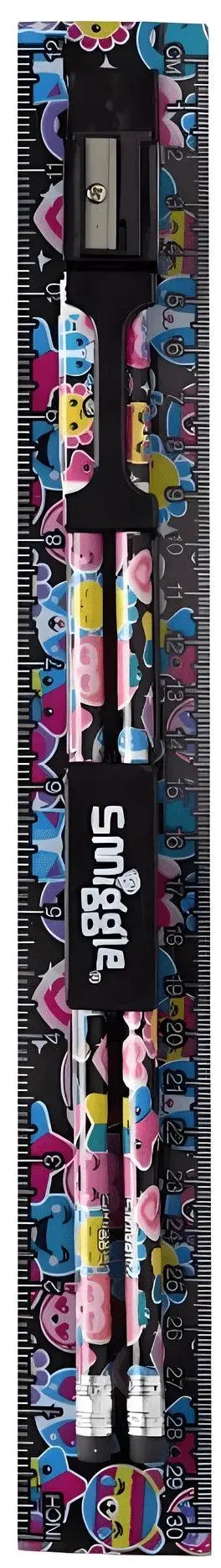 Smiggle Galaxy Ruler Combo Stationery Set - Assortment 1