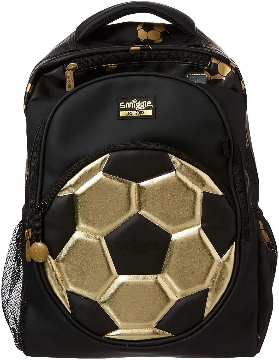 Smiggle Gold Kids School Backpack With Laptop Compartment School Bags 1