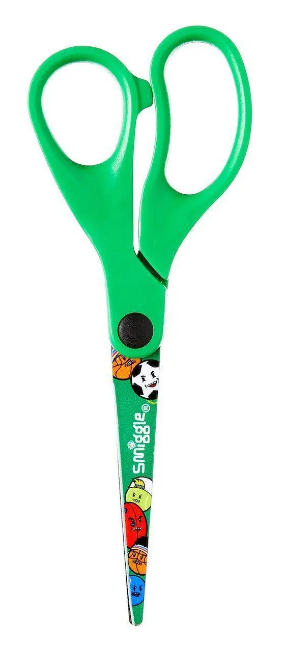 Smiggle Graphic Scissors - Assorted Colours 1