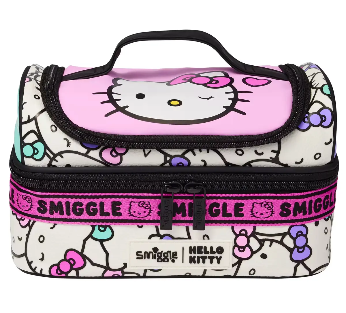 Smiggle Hello Kitty Double Decker Lunchbox - Mix 1