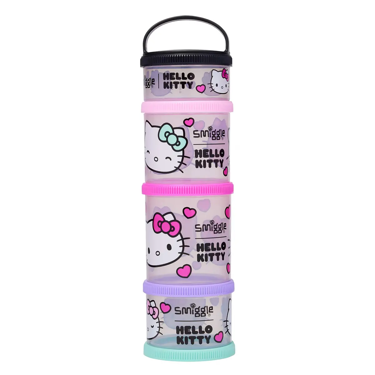 Smiggle Hello Kitty Snack & Stack Containers 1