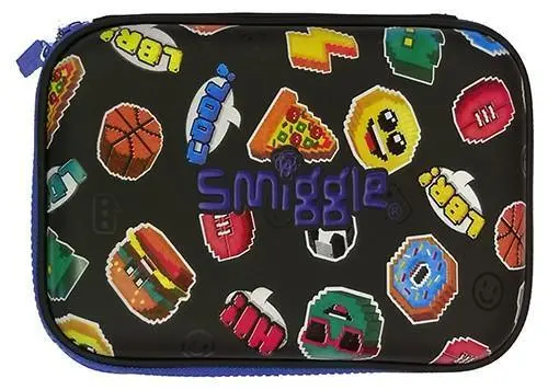 Smiggle Hits Pencil Case And Stationery Set - Black 1