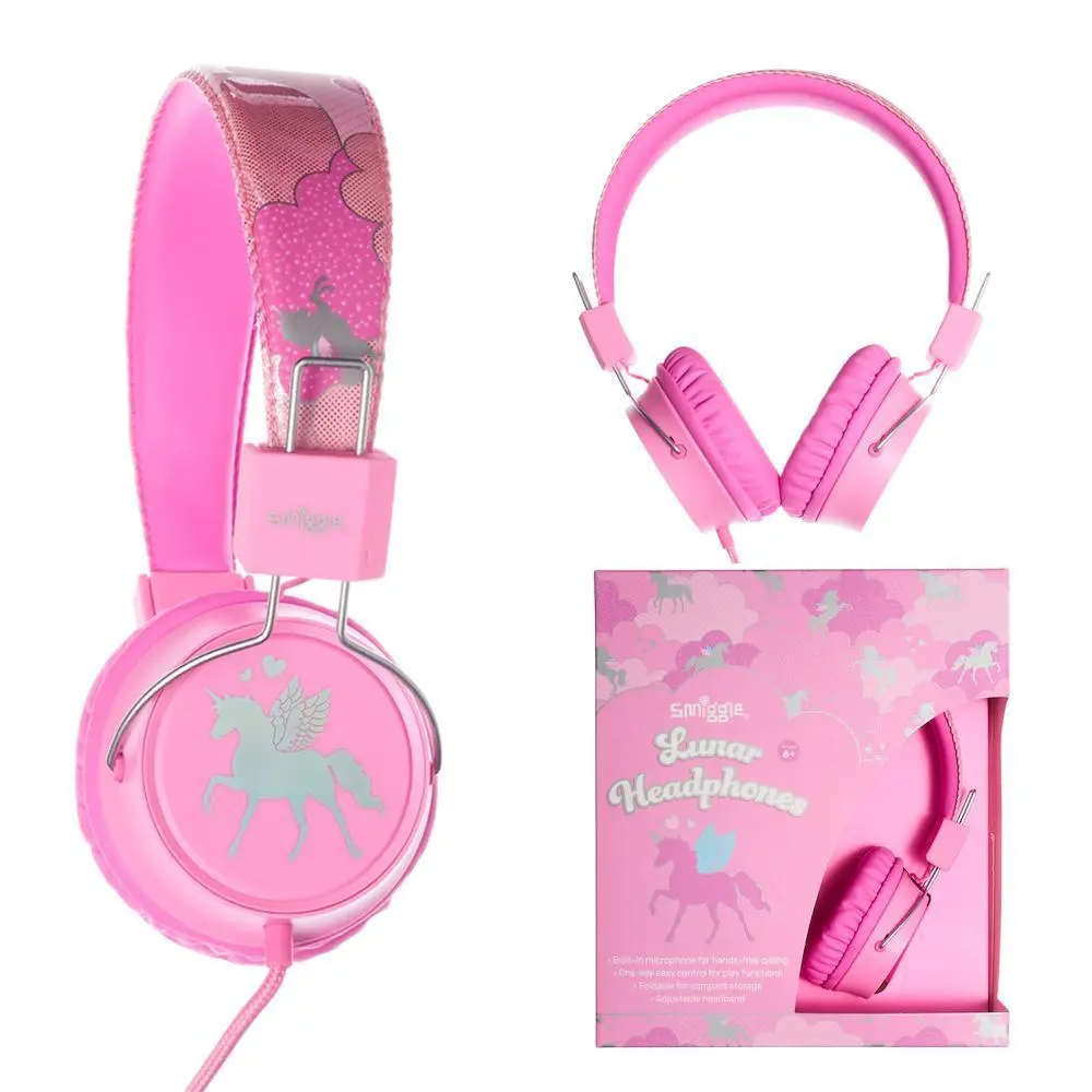 Smiggle Lunar Headphones - Pink 1