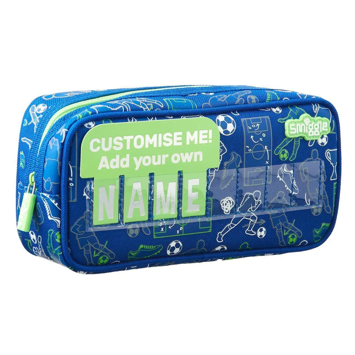 Smiggle Plus Cruiser Id Pencil Case - Navy 1