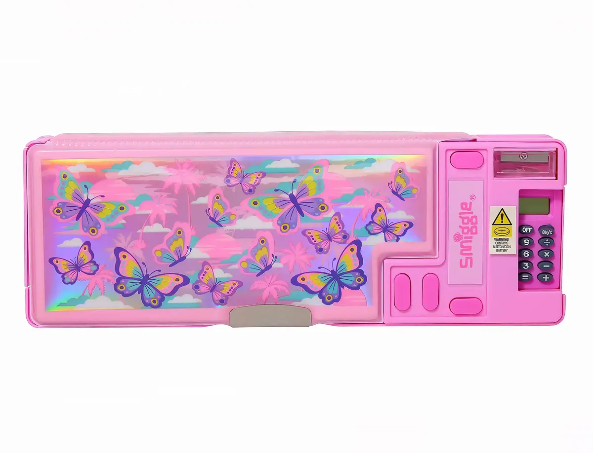 Smiggle Rush Pop Out Pencil Case - Pink 1