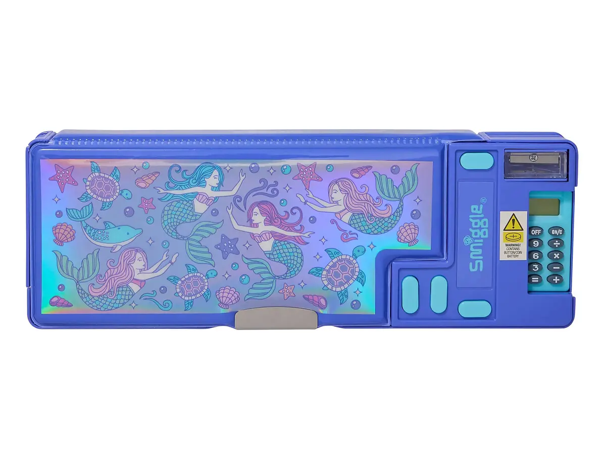 Smiggle Rush Pop Out Pencil Case - Purple 1