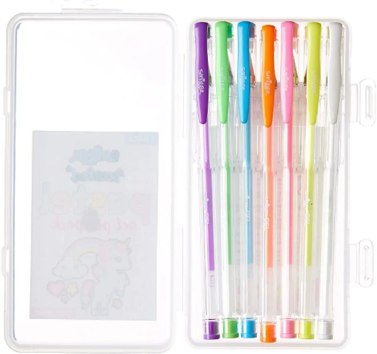 Smiggle Scented Pastel Gel Pen Pack X7 2