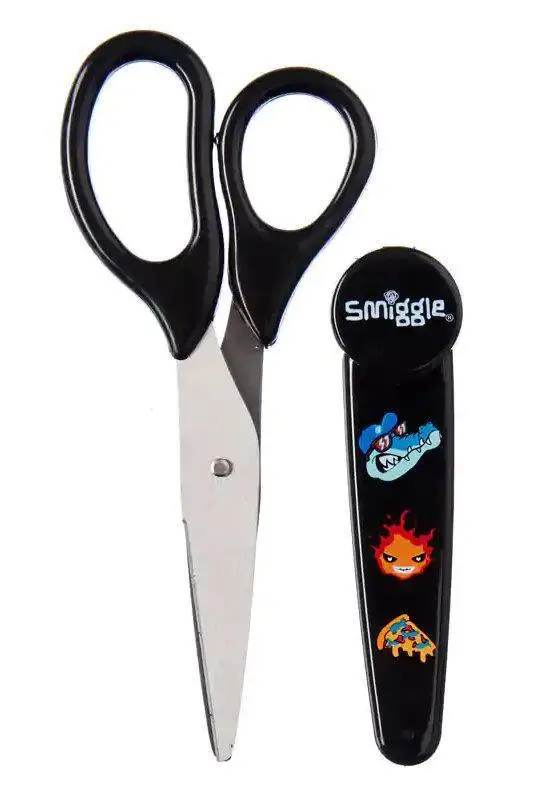 Smiggle Scissors - Stylin' With Safe Plastic Case 1