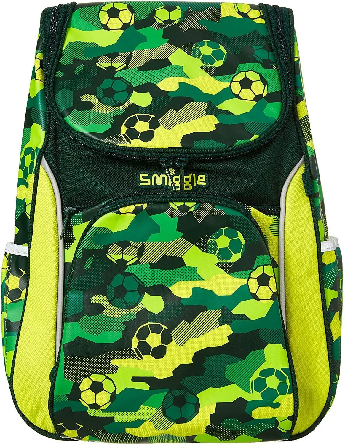 Smiggle Seek Reflective Access School Backpack 45Cm - Green 1