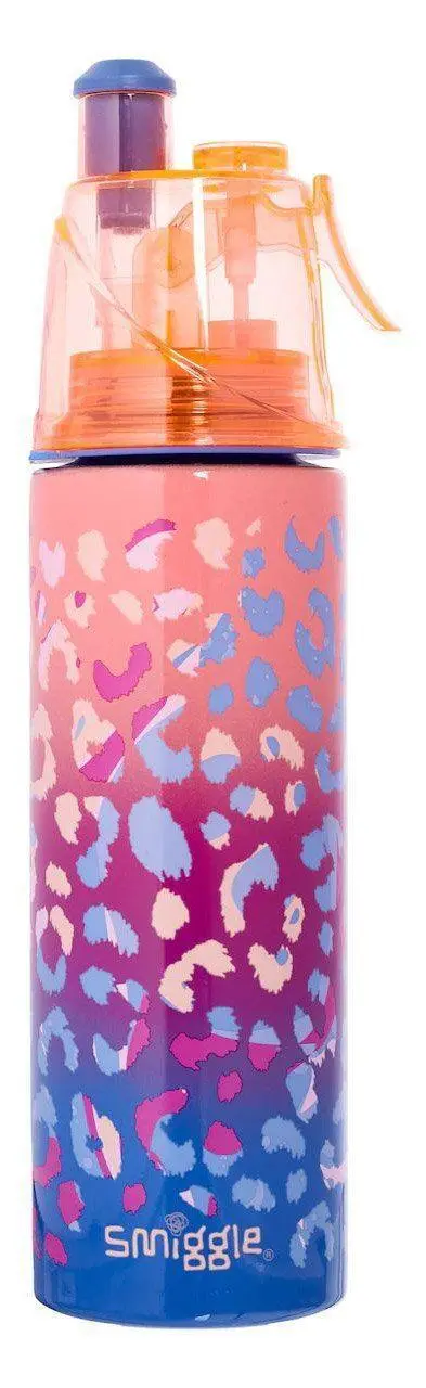 Smiggle Spritz Stainless-Steel Drink Bottle - Coral 1
