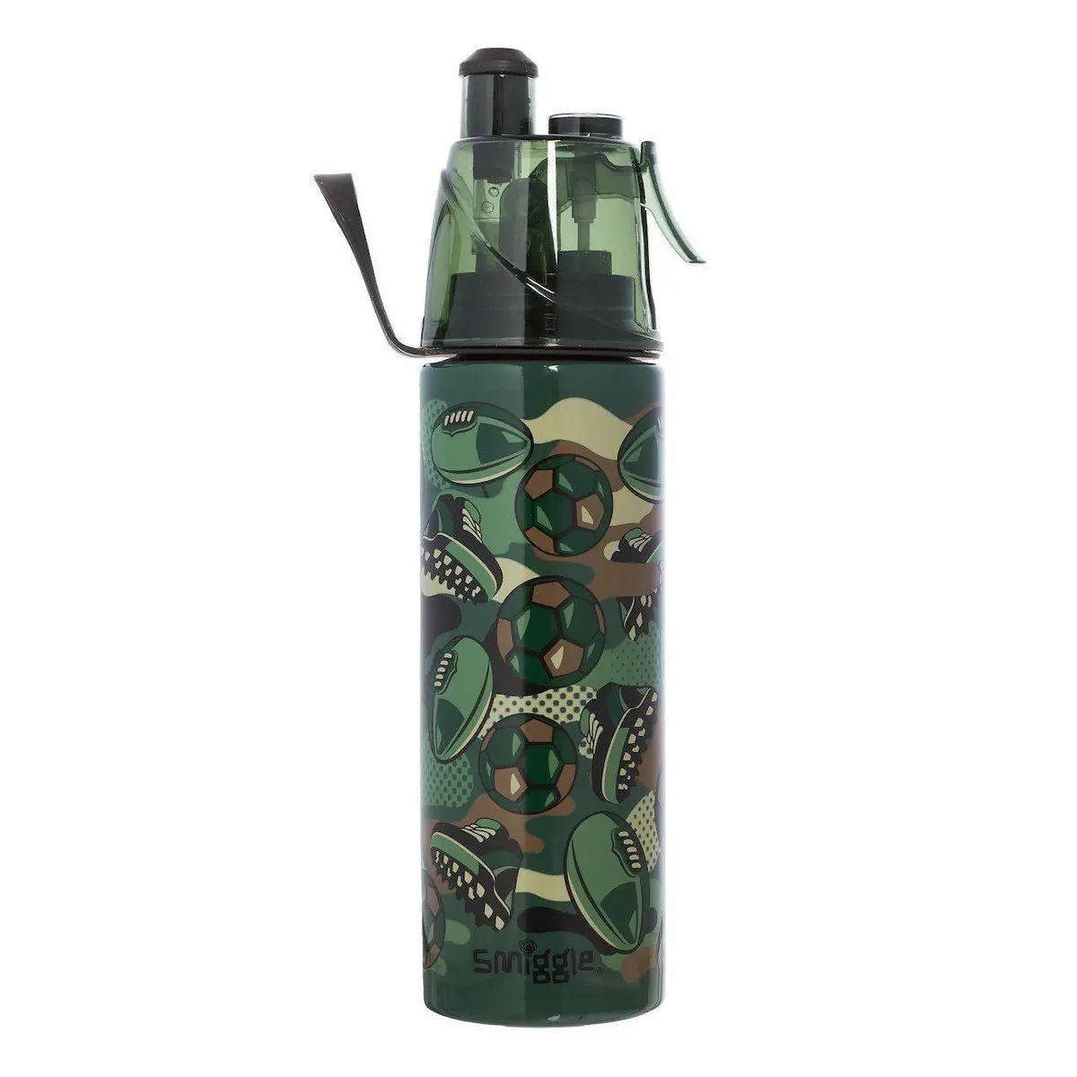 Smiggle Spritz Stainless-Steel Drink Bottle - Khaki 1