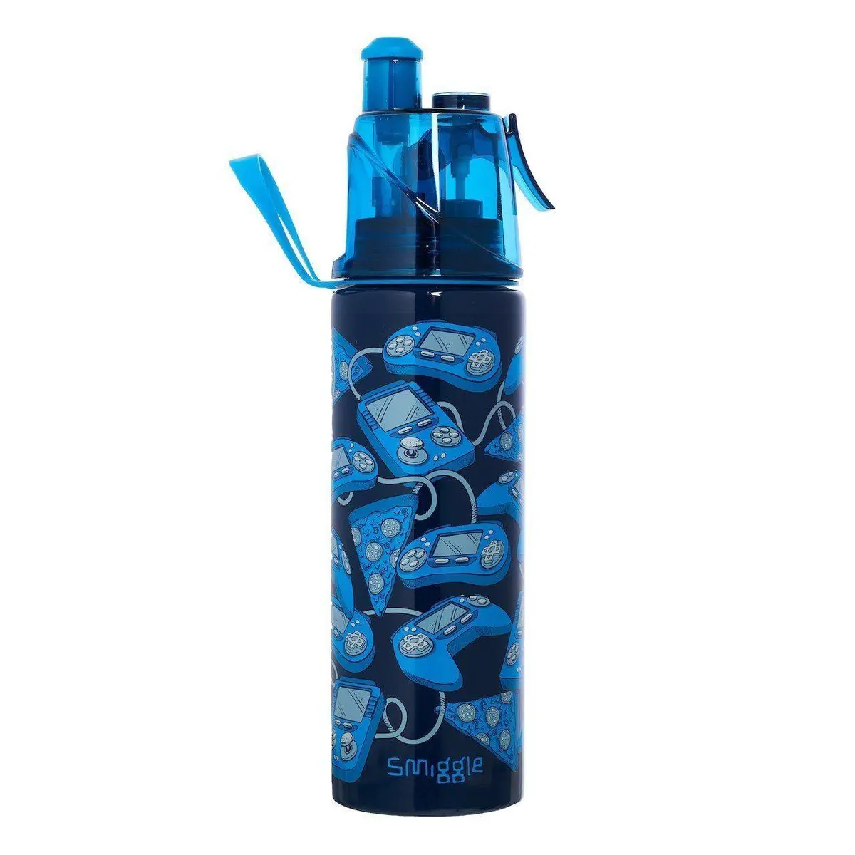 Smiggle Spritz Stainless Steel Drink Bottle - Navy 1