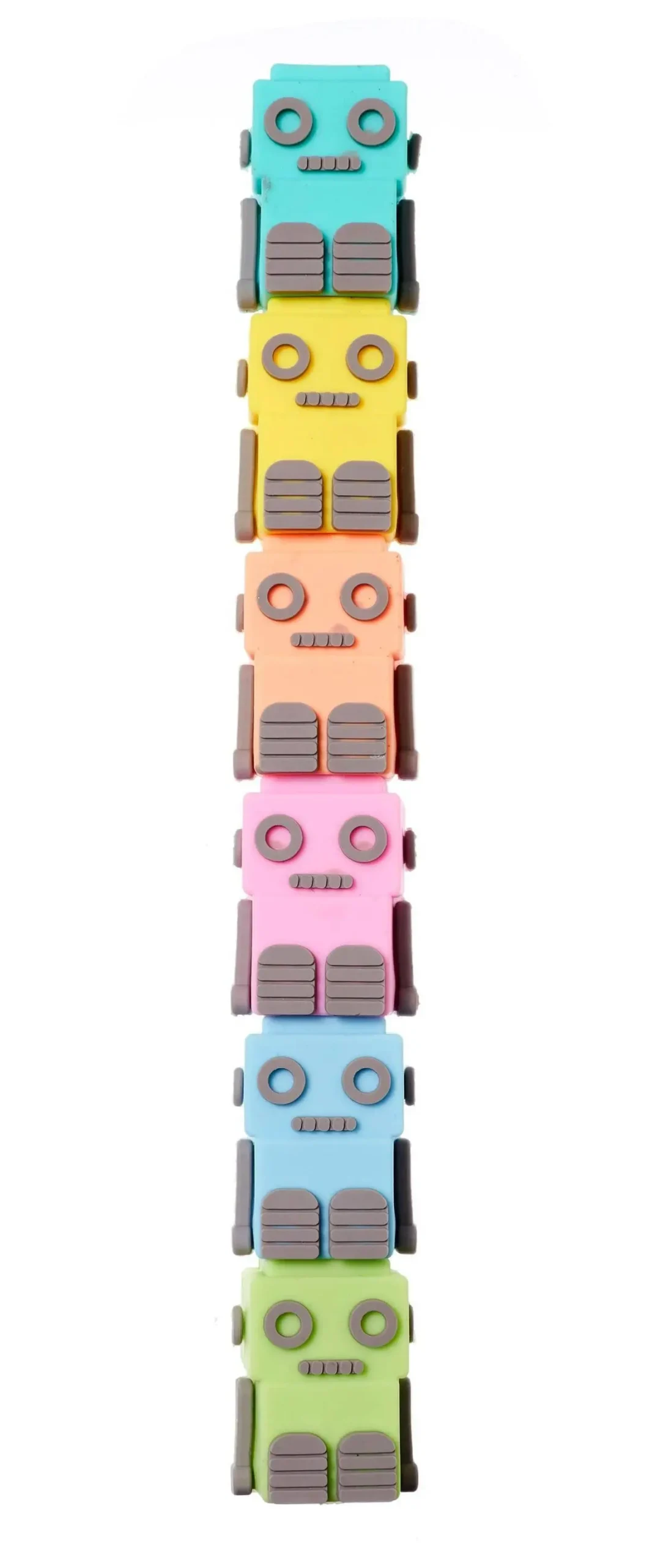 Smiggle Stackems Robot Highlighters 1