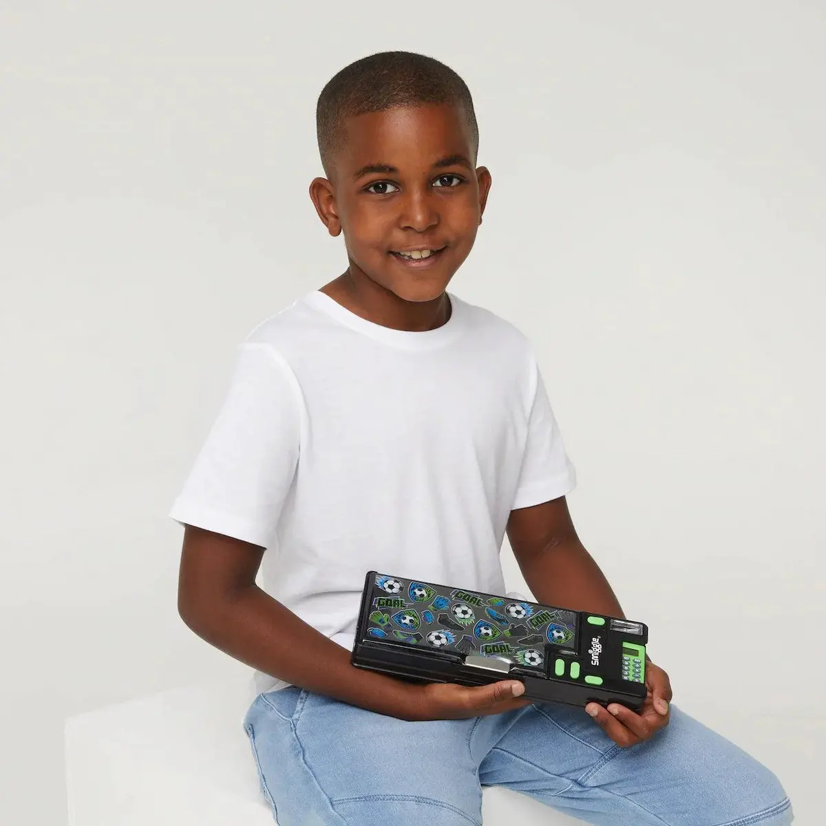 Smiggle Vibin' Pop Out Pencil Case - Black 2