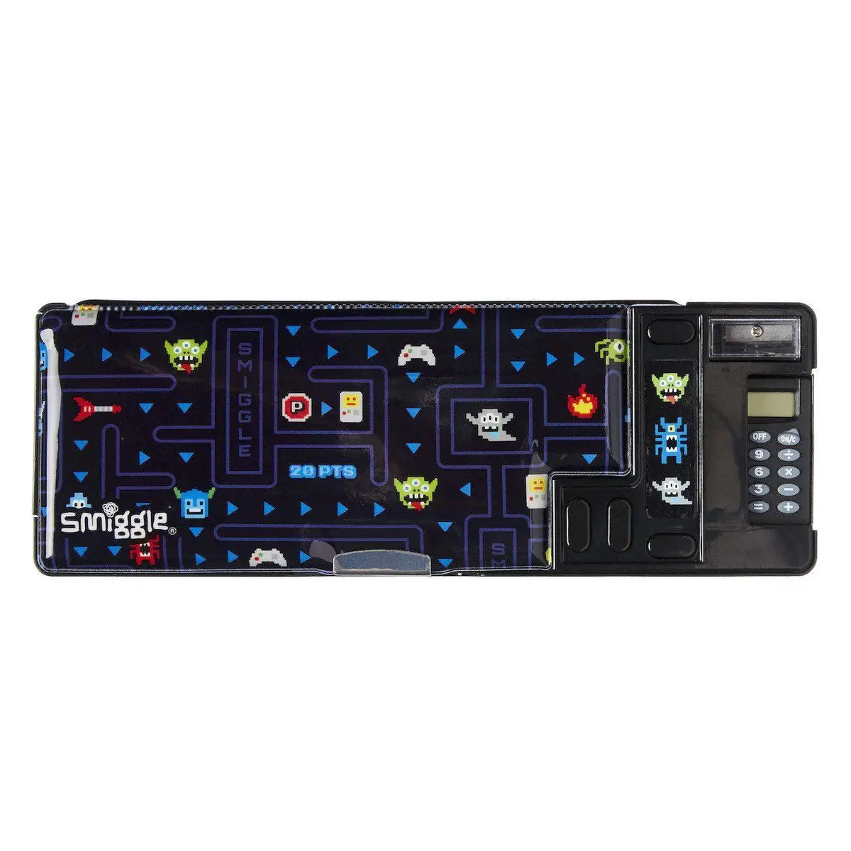 Smiggle Woah Pop Out Pencil Case - Black 1