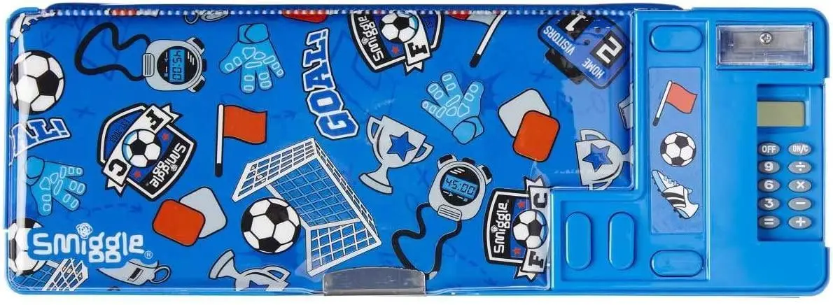 Smiggle Woah Pop Out Pencil Case - Blue 1