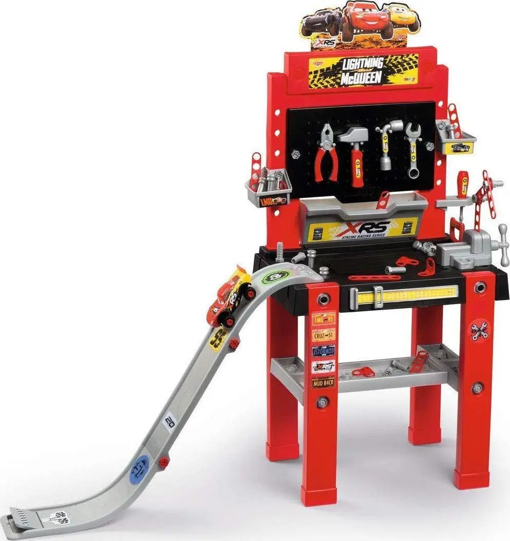 Smoby Cars Xrs Workbench Bricolo Centre With Accessories 1