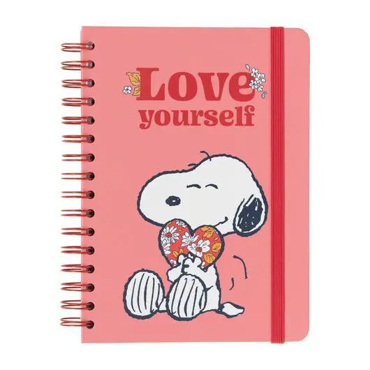 Snoopy Love Yourself A5 Hardcover Notebook 1