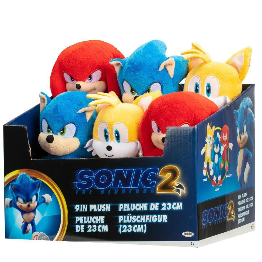 Sonic 2 Plush Toys 23Cm - Assorted 1