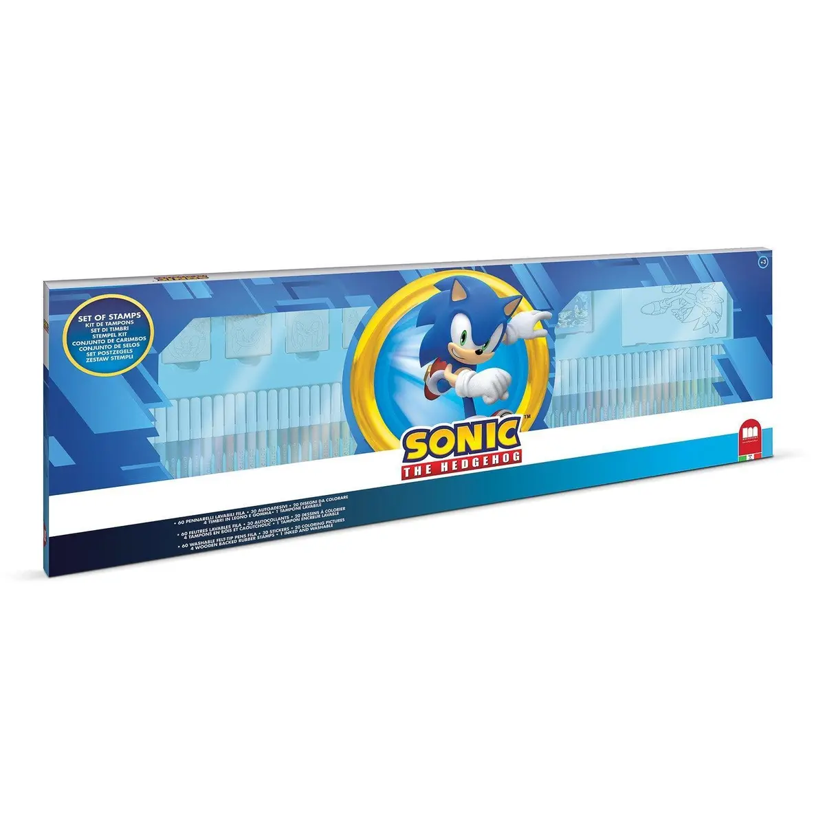 Sonic 60 Markers Art Playset 1