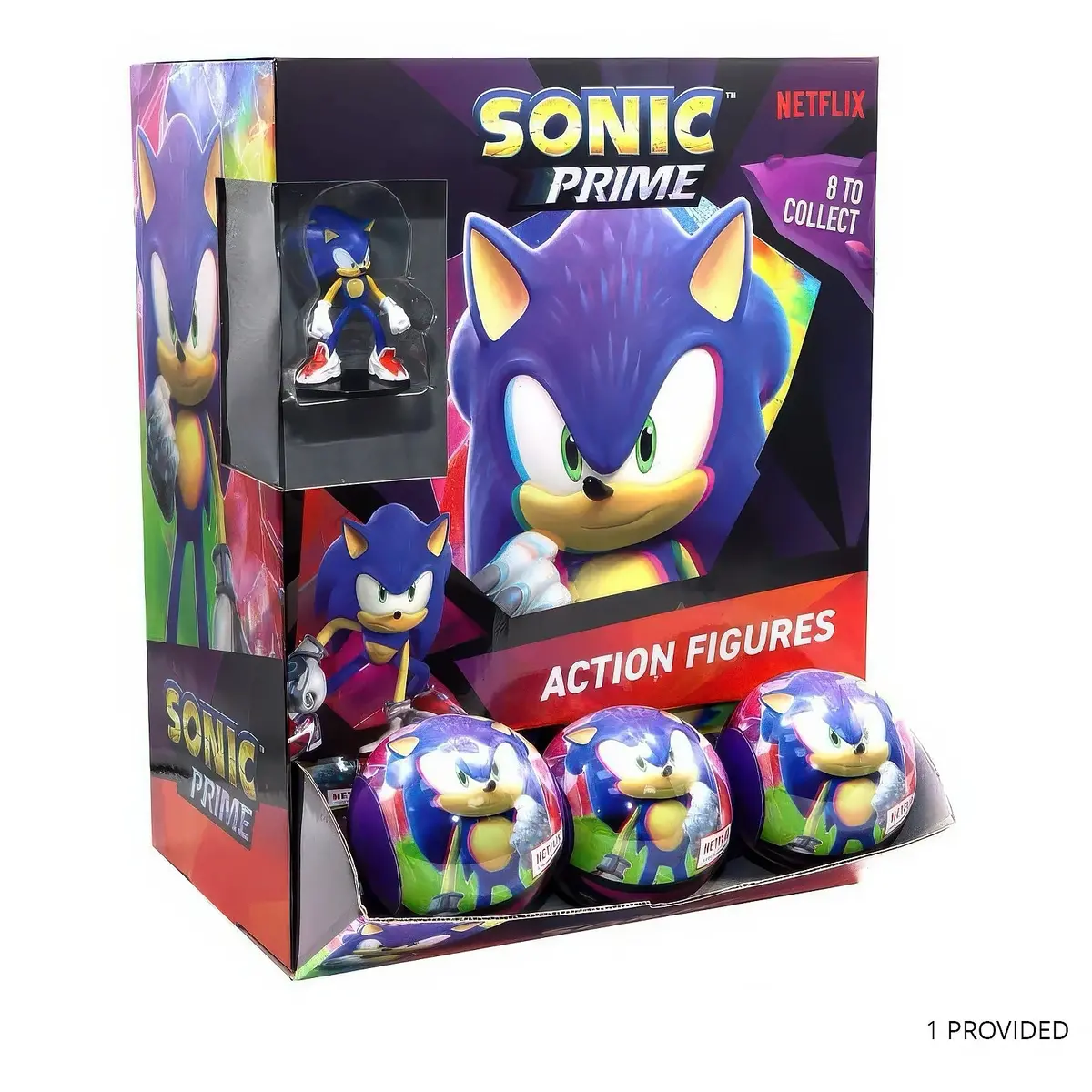 Sonic Action Figure In Capsule - Assorted 1