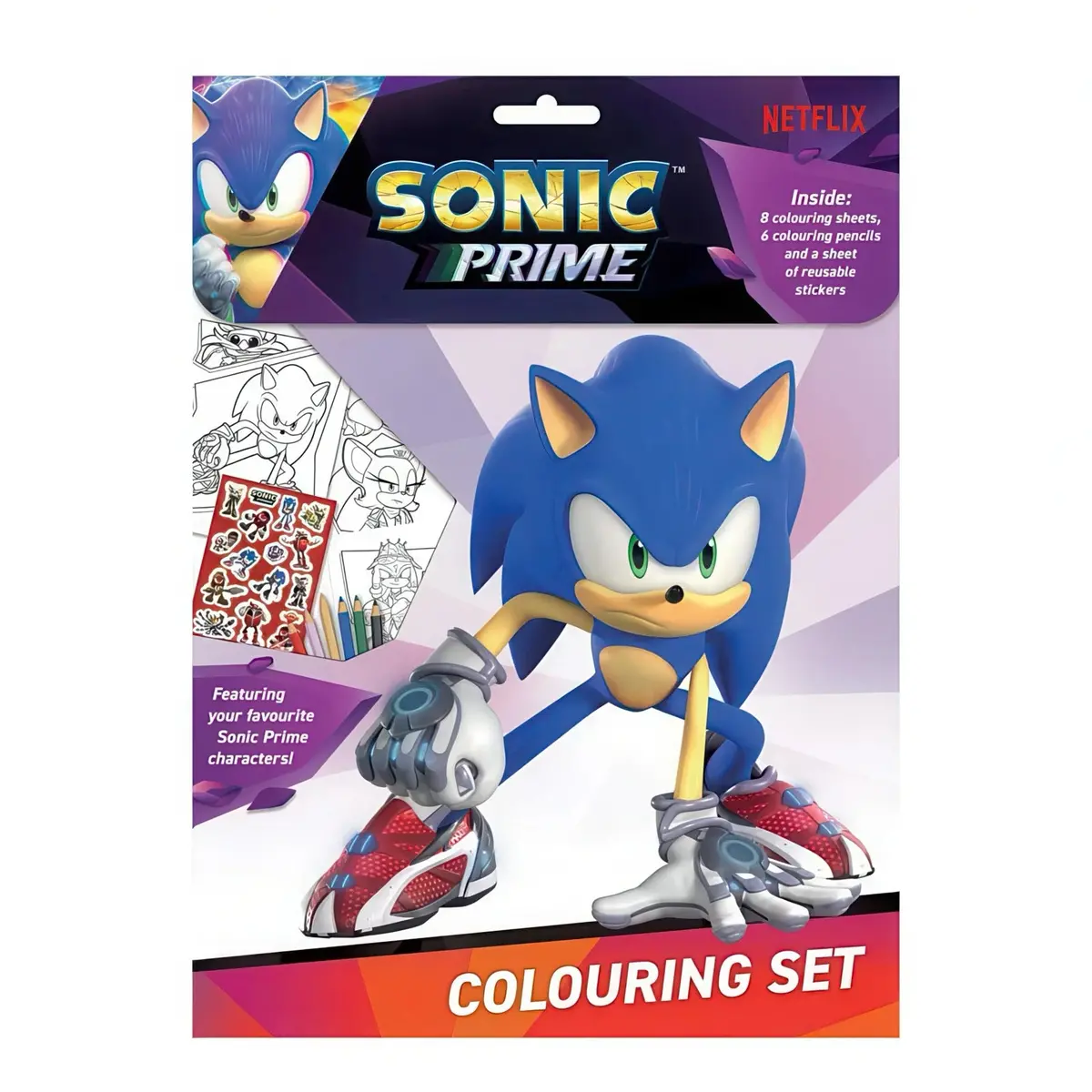 Sonic Colouring Set 1