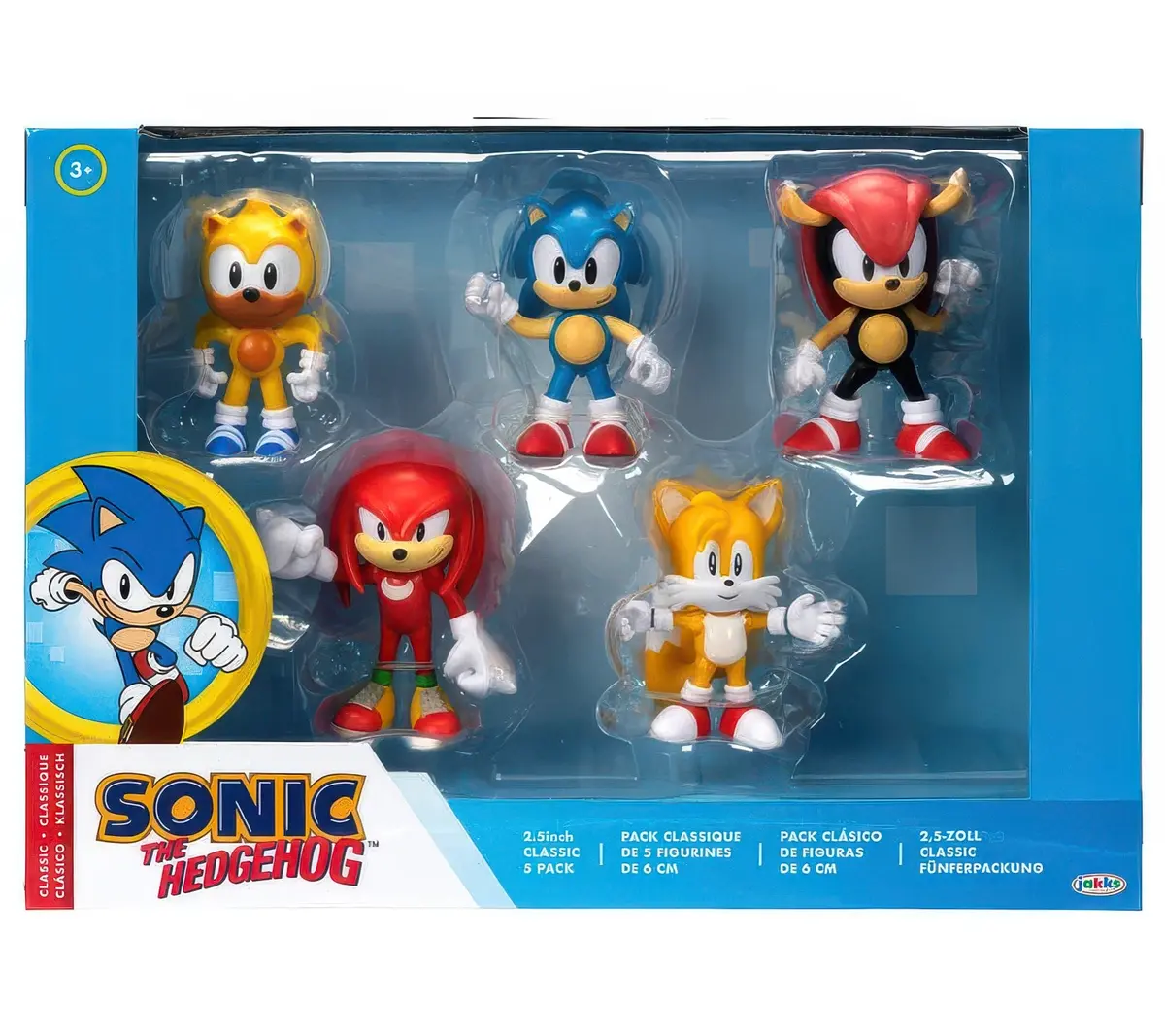 Sonic The Hedgehog 5 Figures Heroes Collection Figures Set 1
