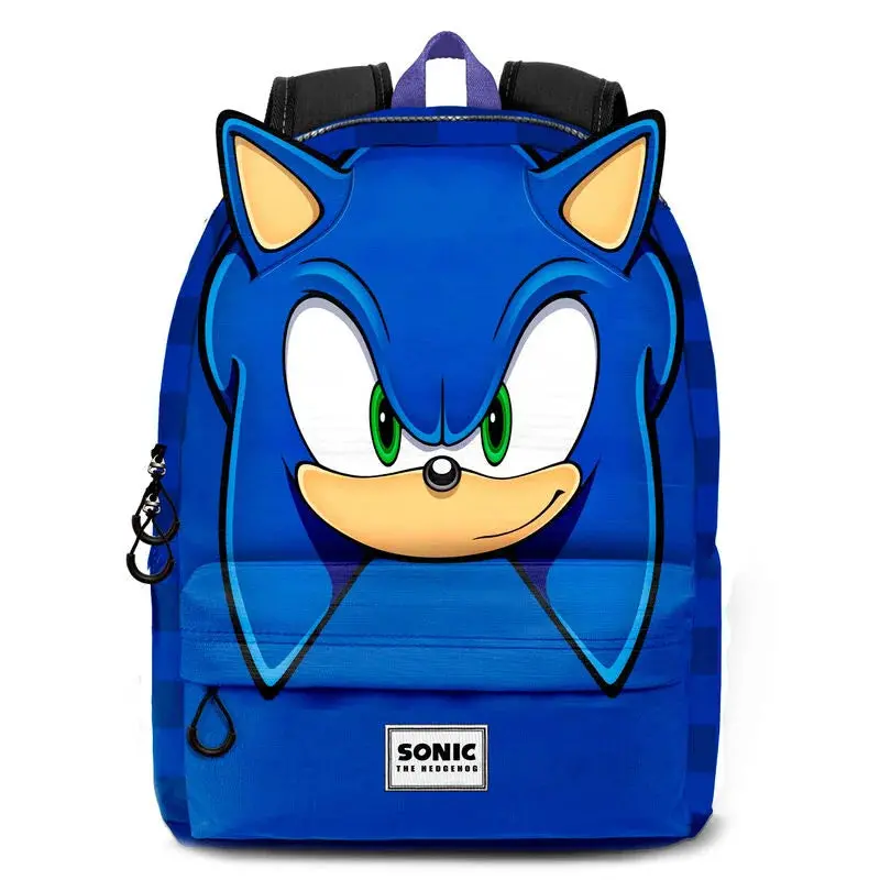 Sonic The Hedgehog Blue Fan Heady Hs Backpack Sonic Sight 44Cm 1