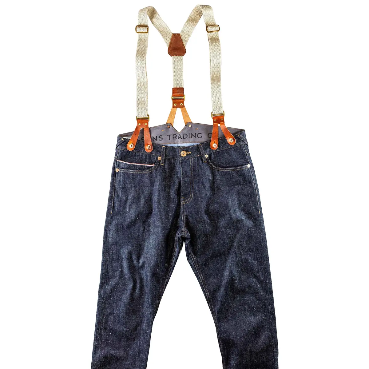 The New Frontier 14Oz Selvedge Anti-Bac Raw Denim Jeans 1