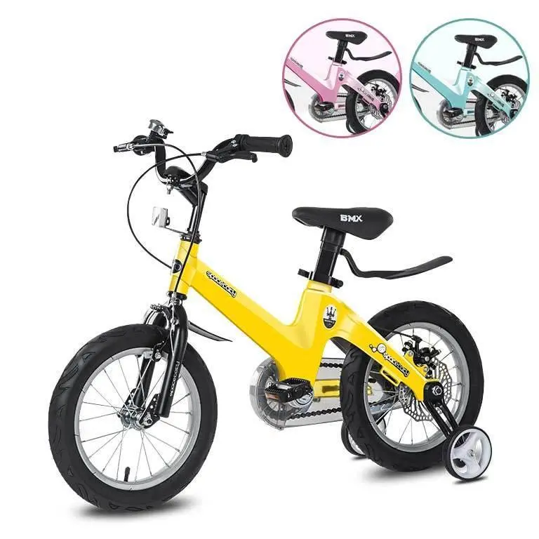 Spacebaby 12-Inch Kids Bmx Bicycle - Yellow 1