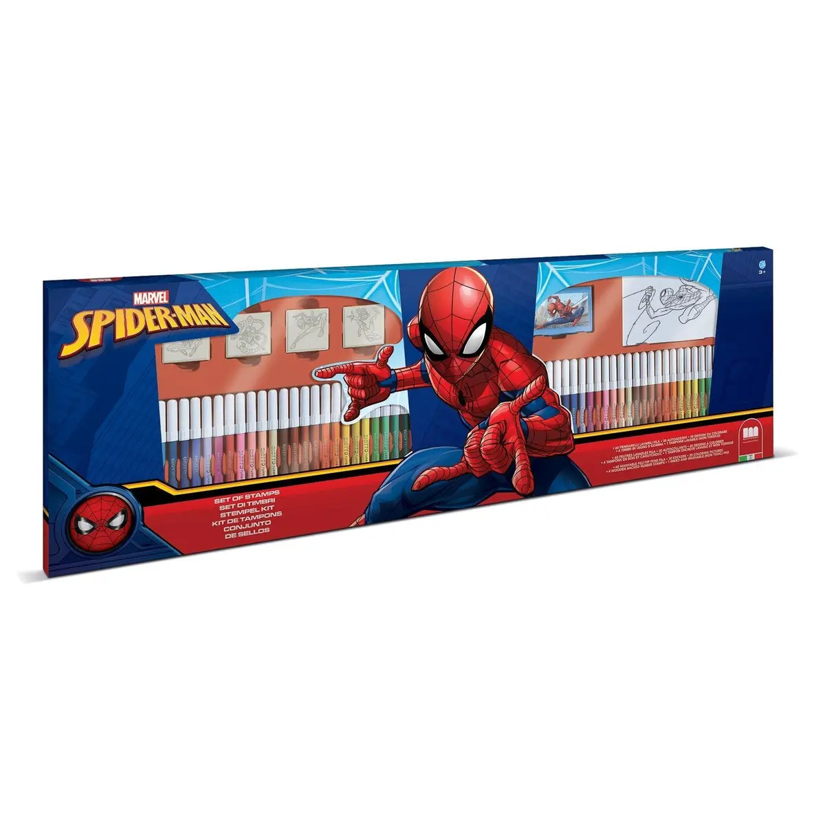 Spider-Man 60 Markers Art Playset 1