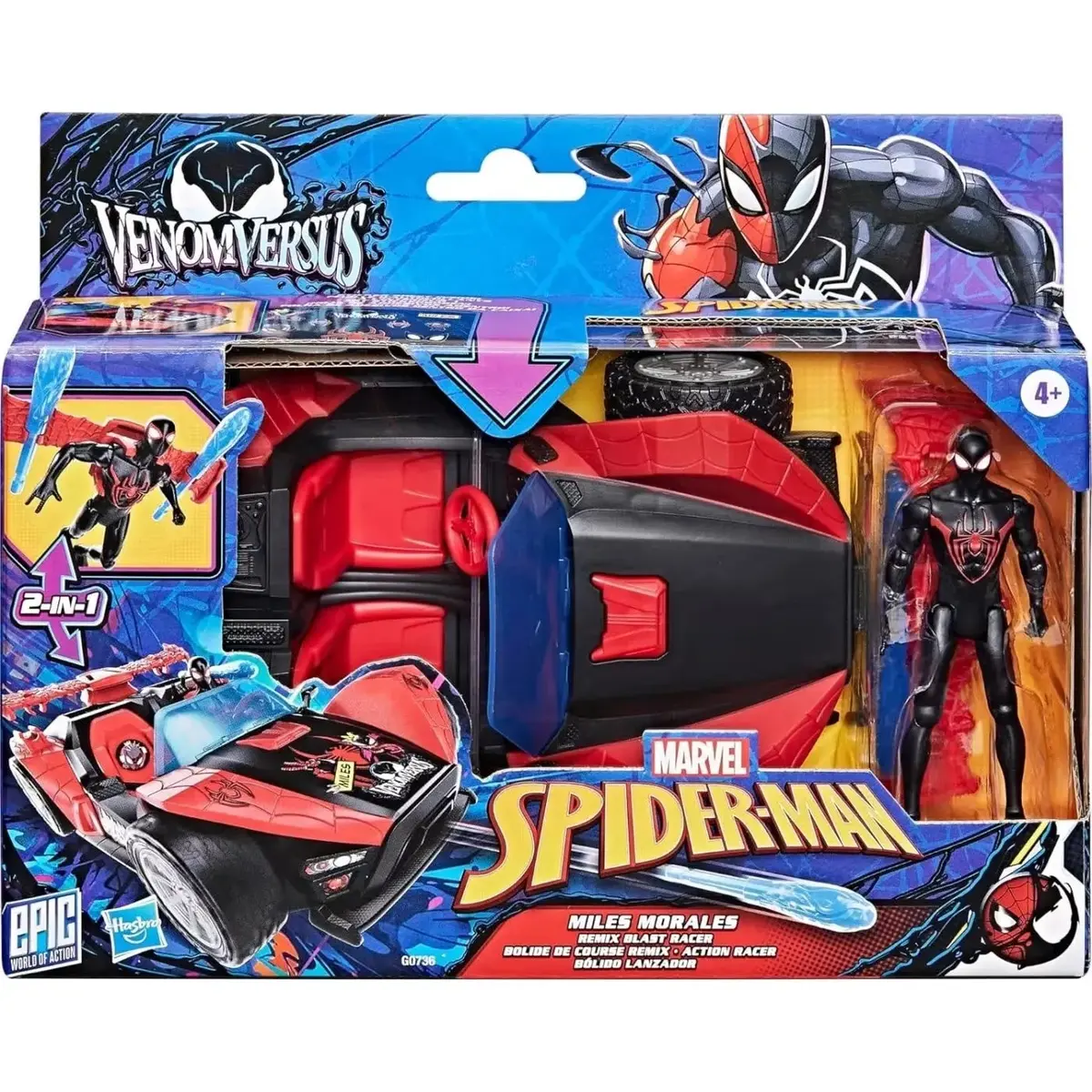 Spiderman Venomversus Remix Blast Racer 1