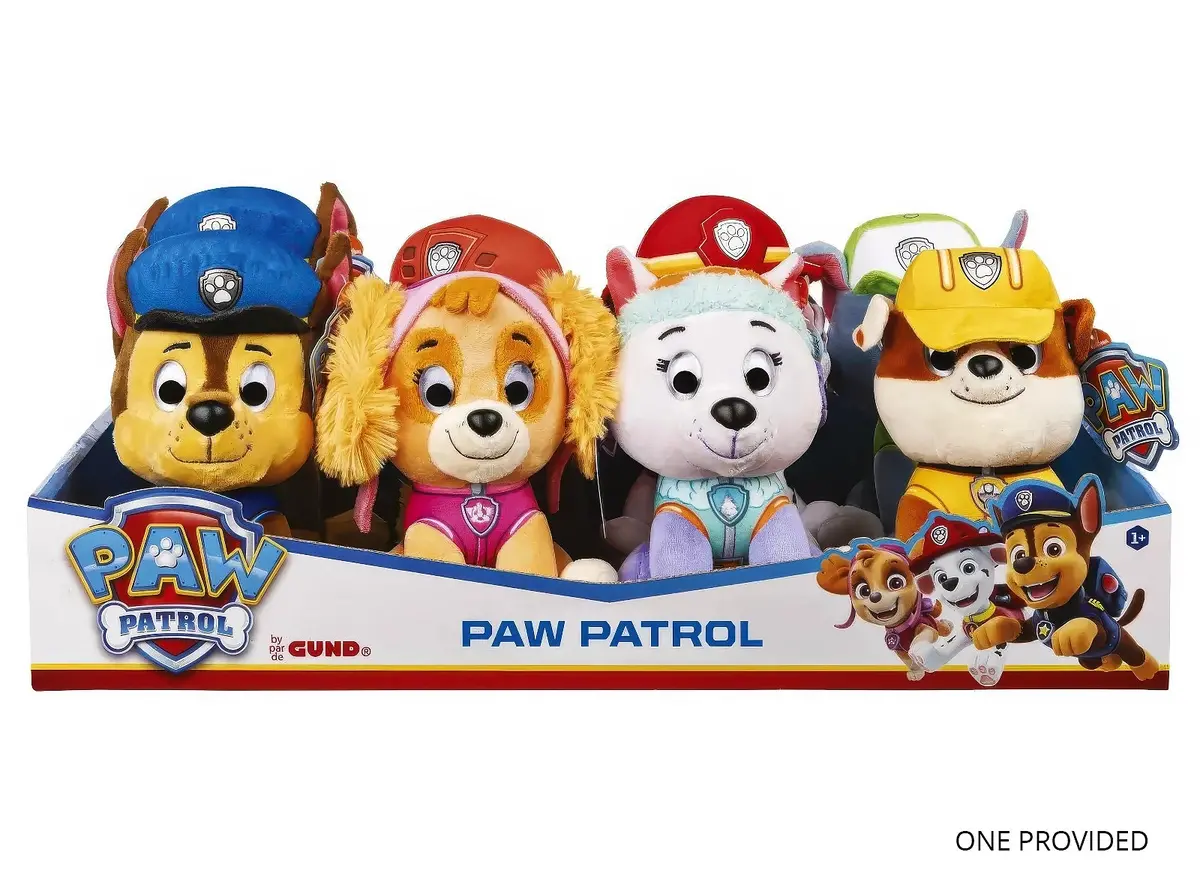 Paw Patrol Plush Toy 15Cm - Assorted 1