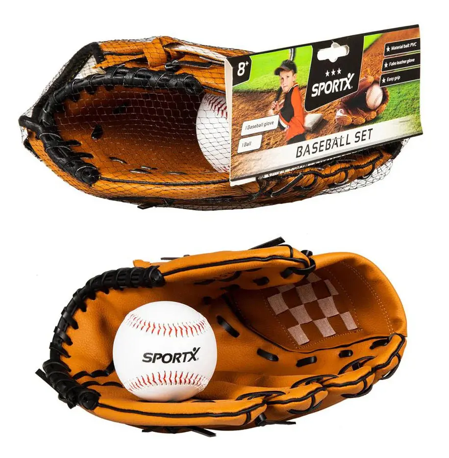 Sportx Baseball Glove And Ball 1