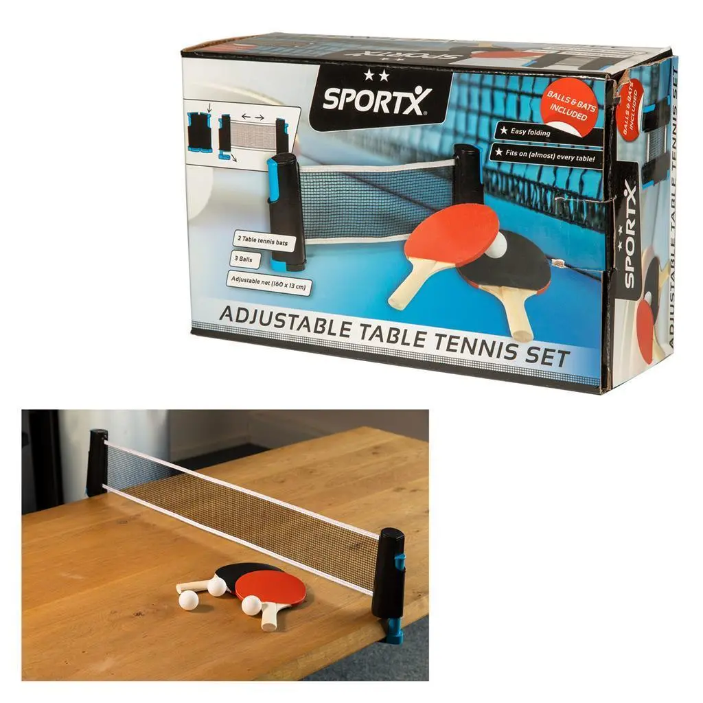 Sportx Portable Table Tennis Net Set 1