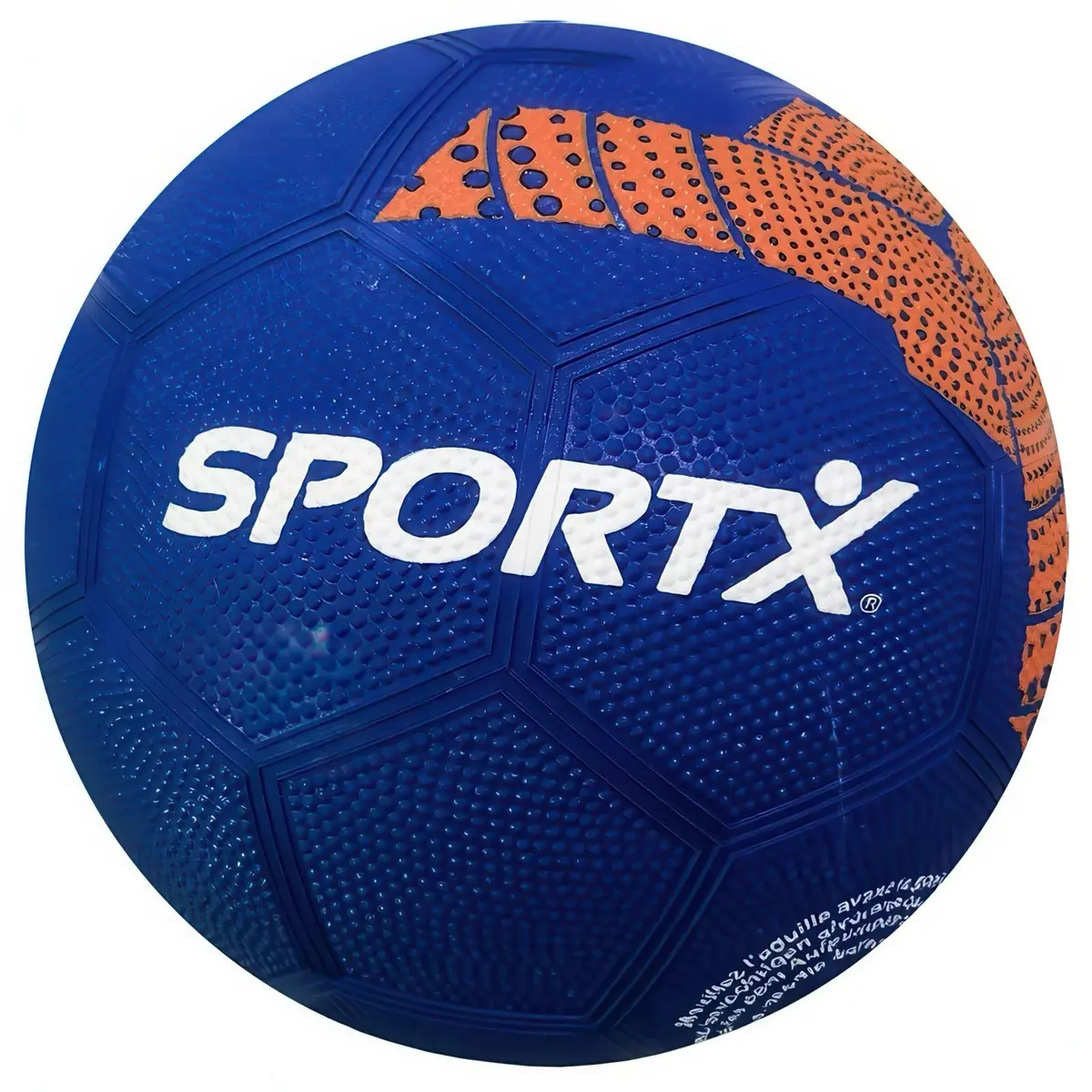 Sportx Soccer Ball Rubber Orange Triangle 360-380G 1