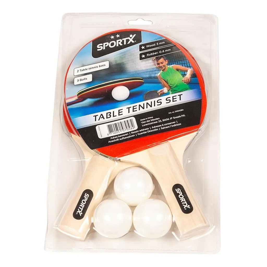 Sportx Table Tennis Set With Balls 1
