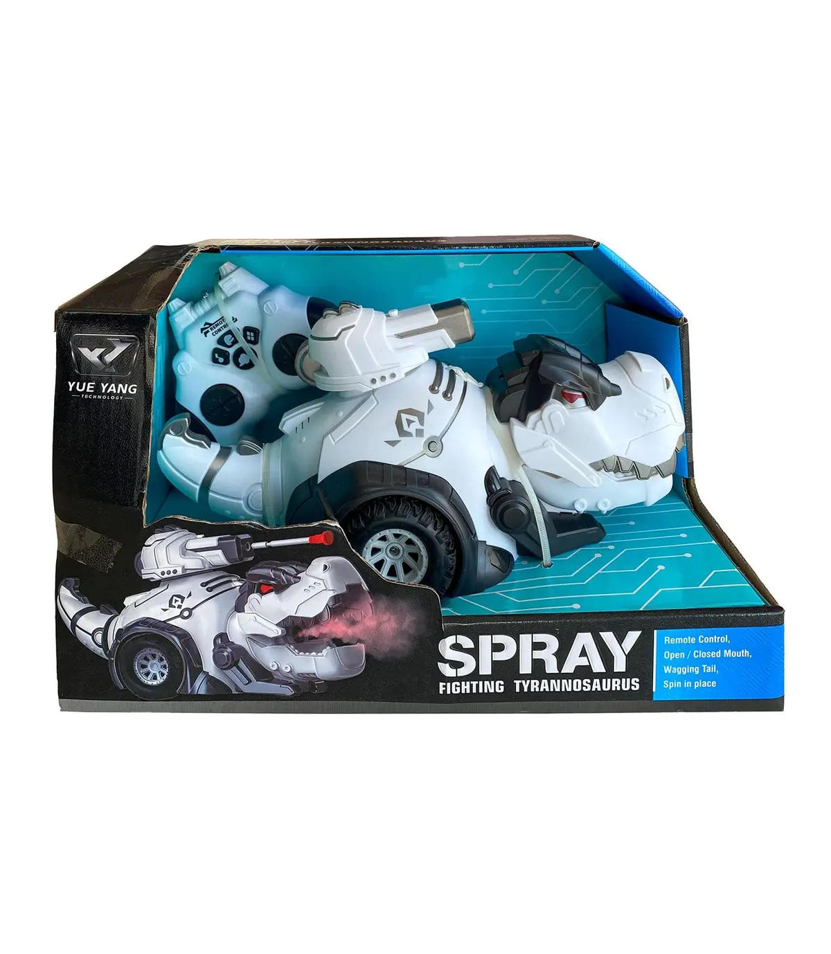 Spray Fighting Tyrannosaurus Rc Action Toy 1