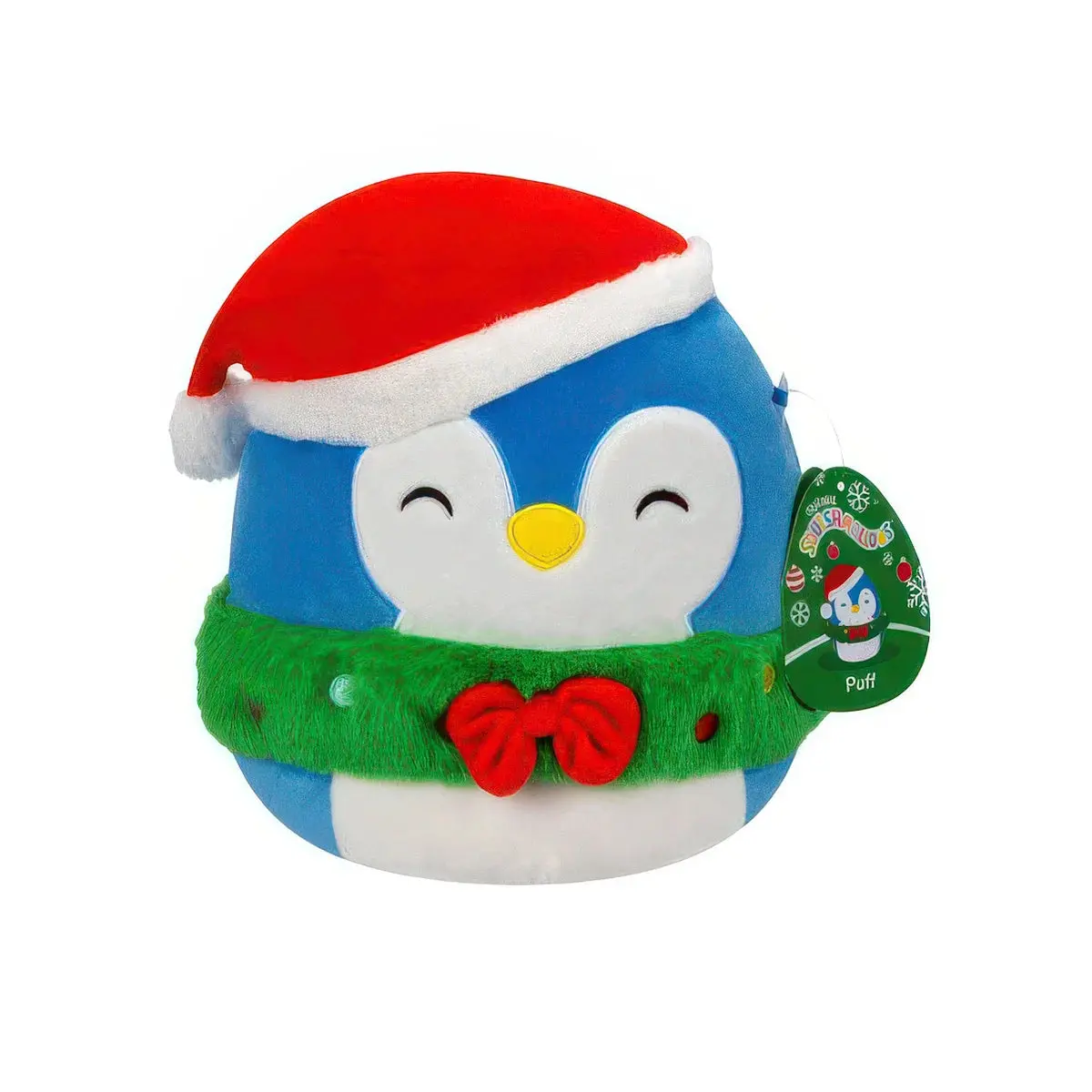 Squishmallows Puff The Penguin Christmas 19Cm Plush 1