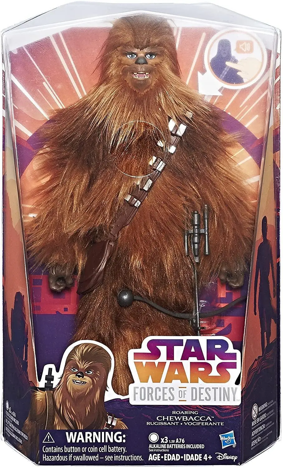 Star Wars Forces Of Destiny - Roaring Chewbacca Figure 1
