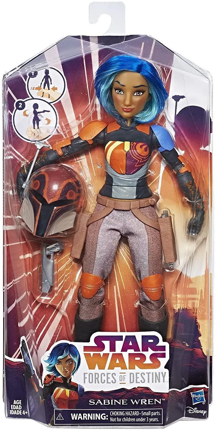 Star Wars Forces Of Destiny Sabine Wren Doll 1