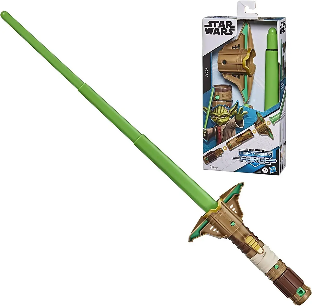 Star Wars Lightsaber Forge Yoda Extendable Green Lightsaber 1