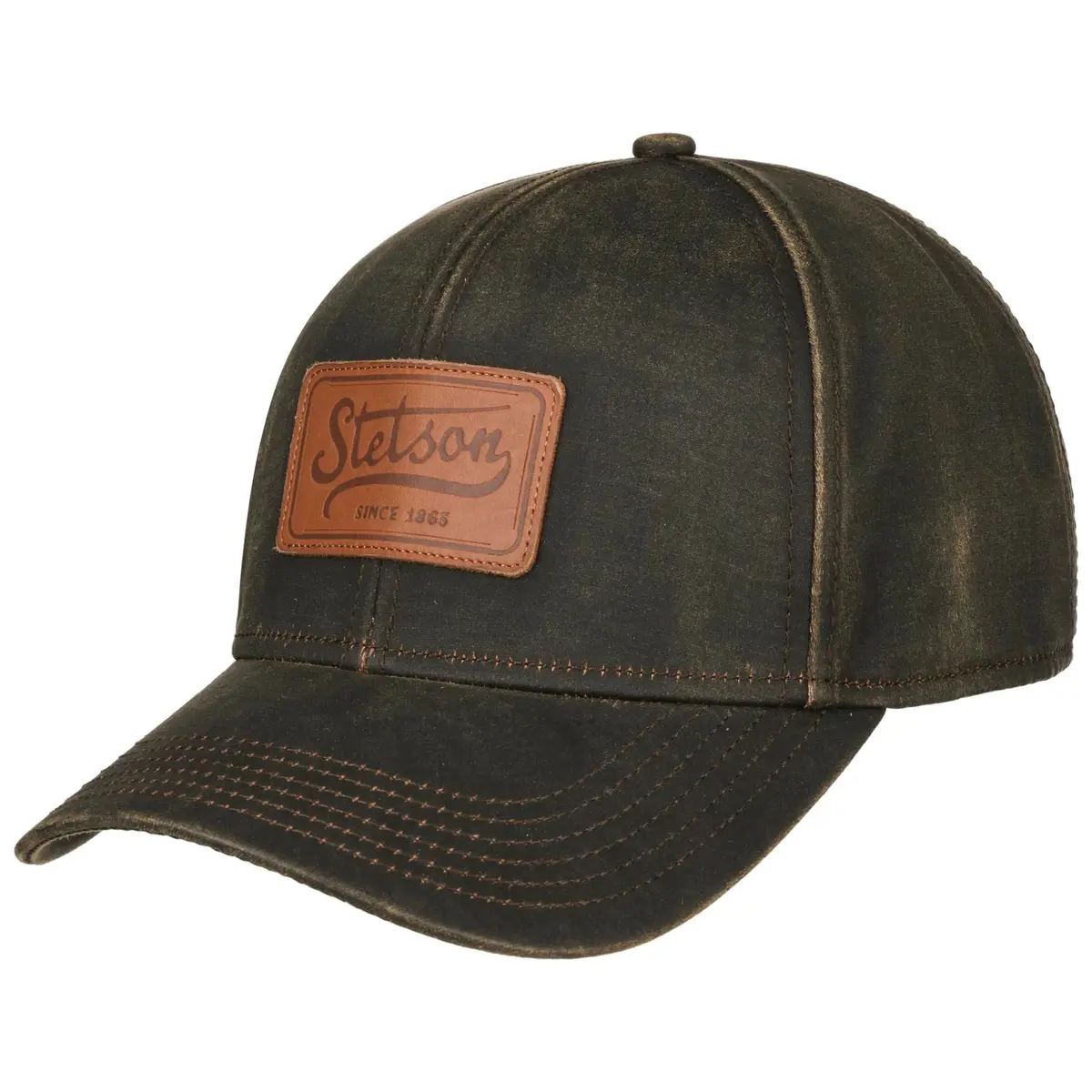 Baseball Cap | Co/Pes | Leather Patch 1