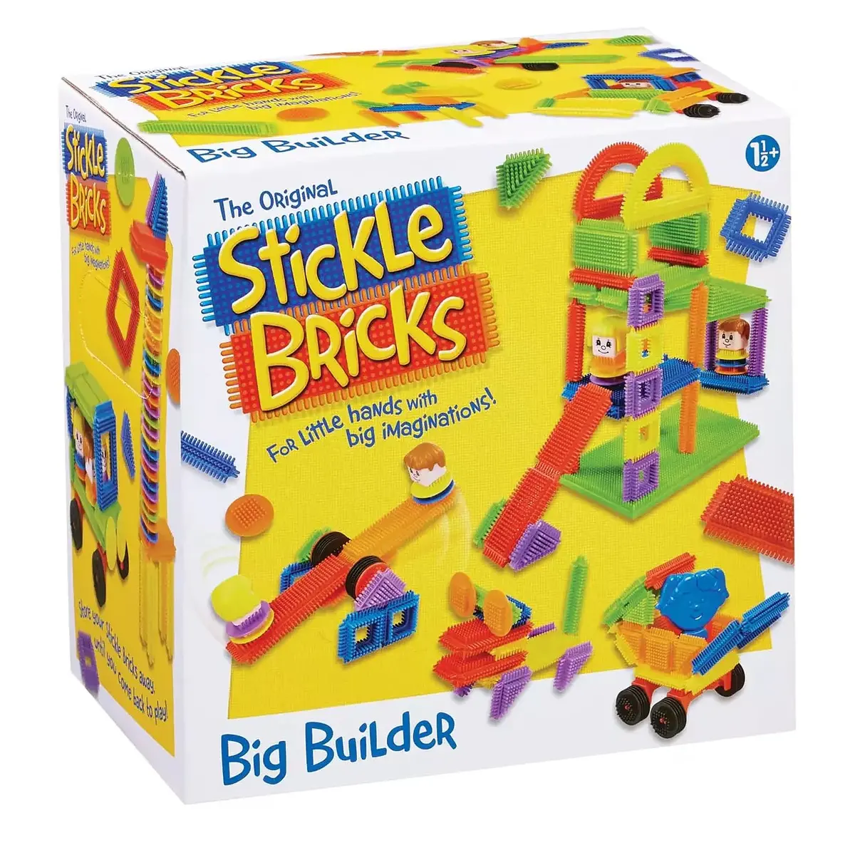 Stickle Bricks Big Builder Construction Set 125 Pieces 1