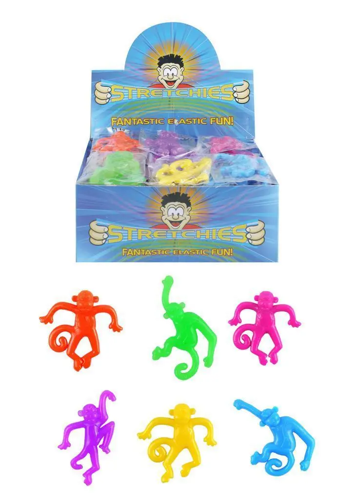 Stretchy Stretch Monkeys 6.5Cm - Assortment 1