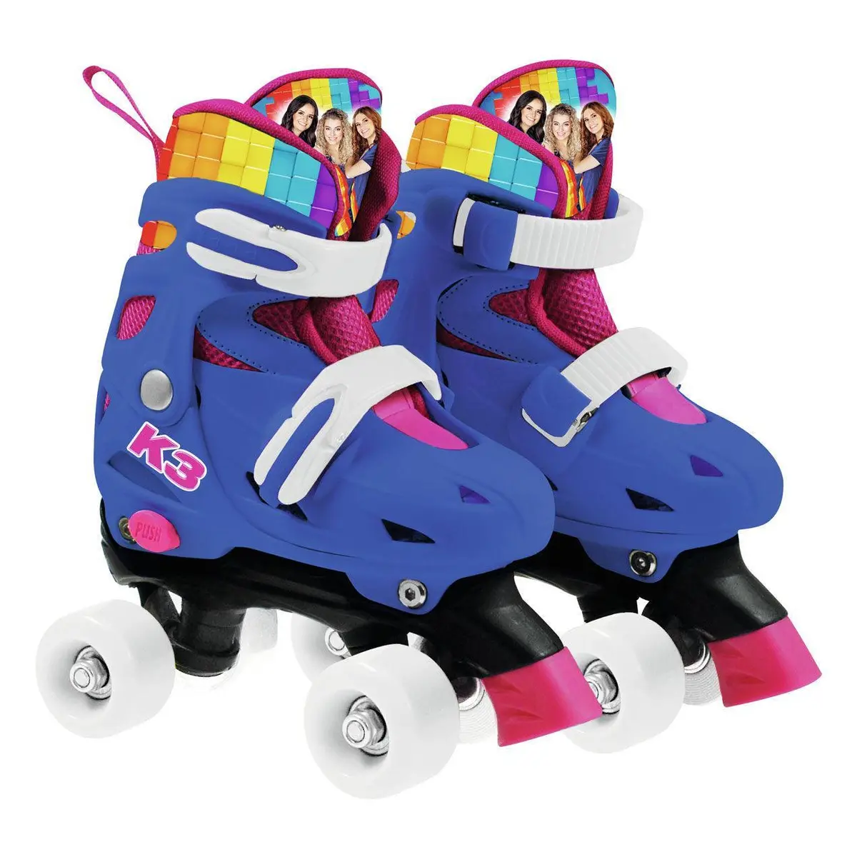 Studio 100 K3 Roller Skates Rainbow 1