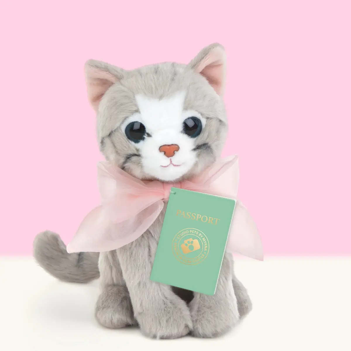Studio Pets Bella British Shorthair Kitten 16Cm Plush 1