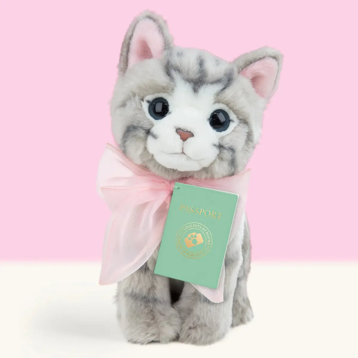 Studio Pets Bella British Short Hair Kitten 23Cm Plush 1