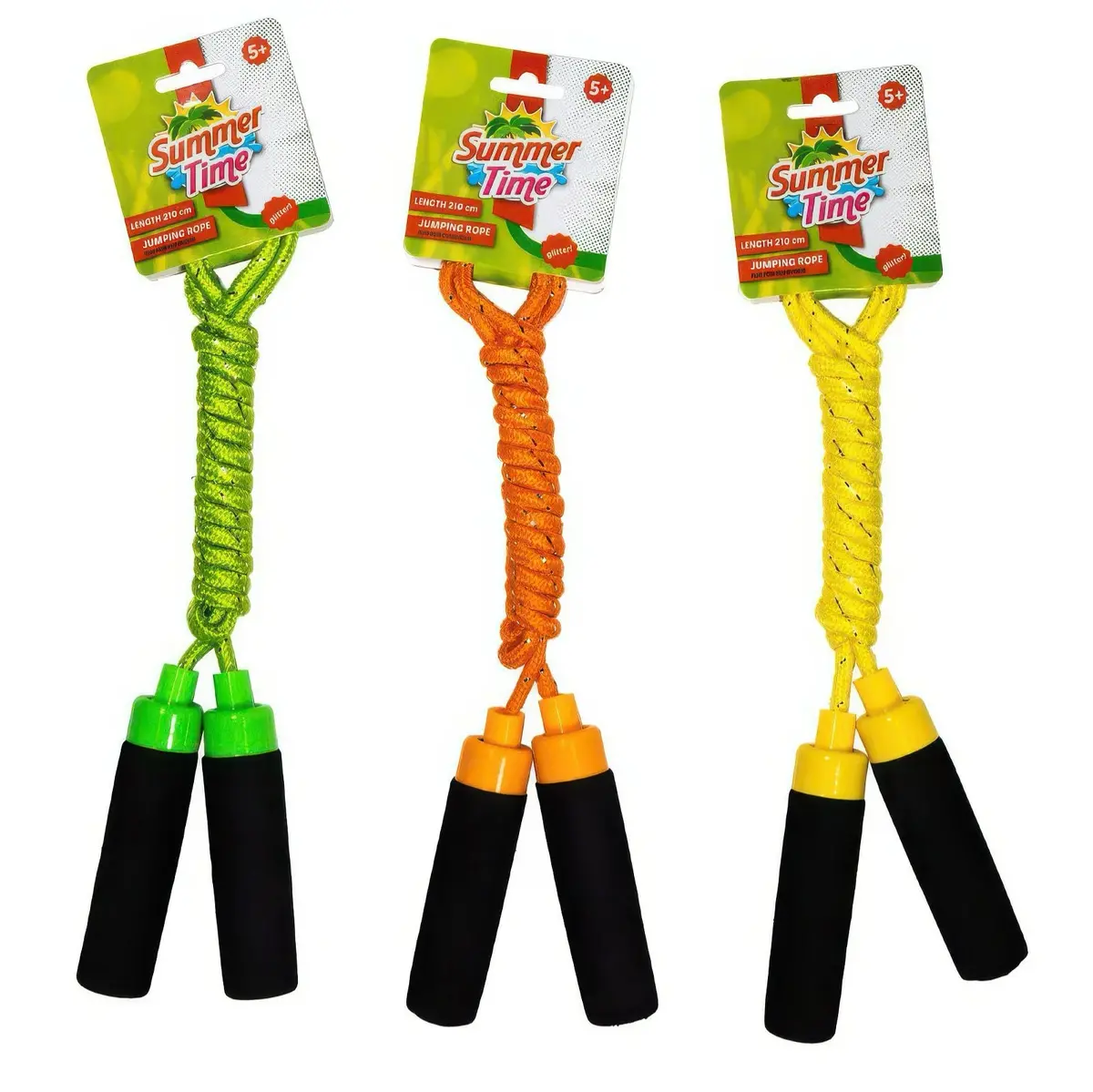 Summertime Skipping Rope 210Cm - Assorted 1
